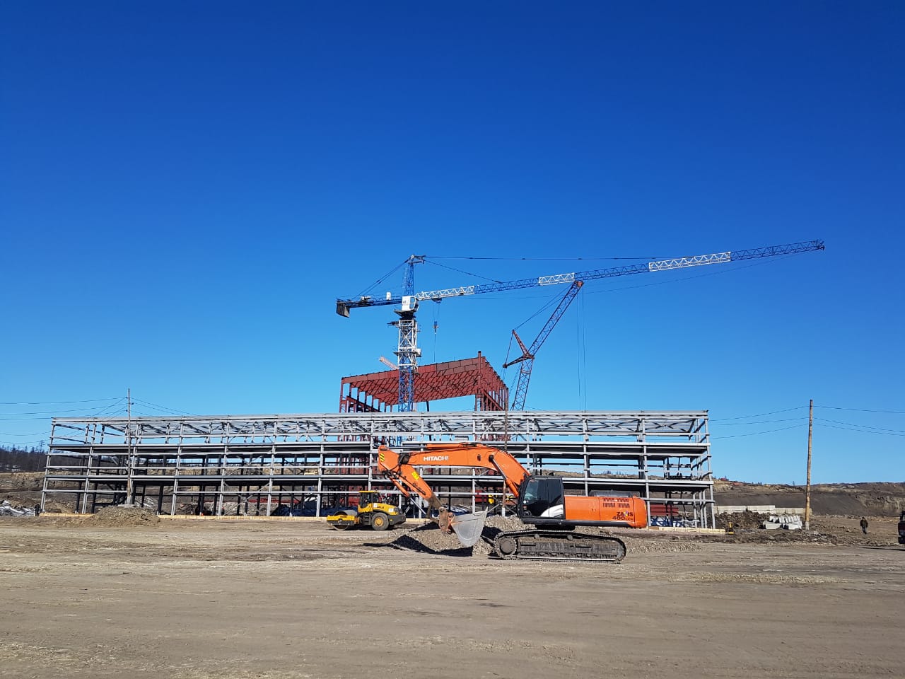 На ГОК «Инаглинский» ведется масштабное строительство Обогатительной фабрики «Инаглинская-2»