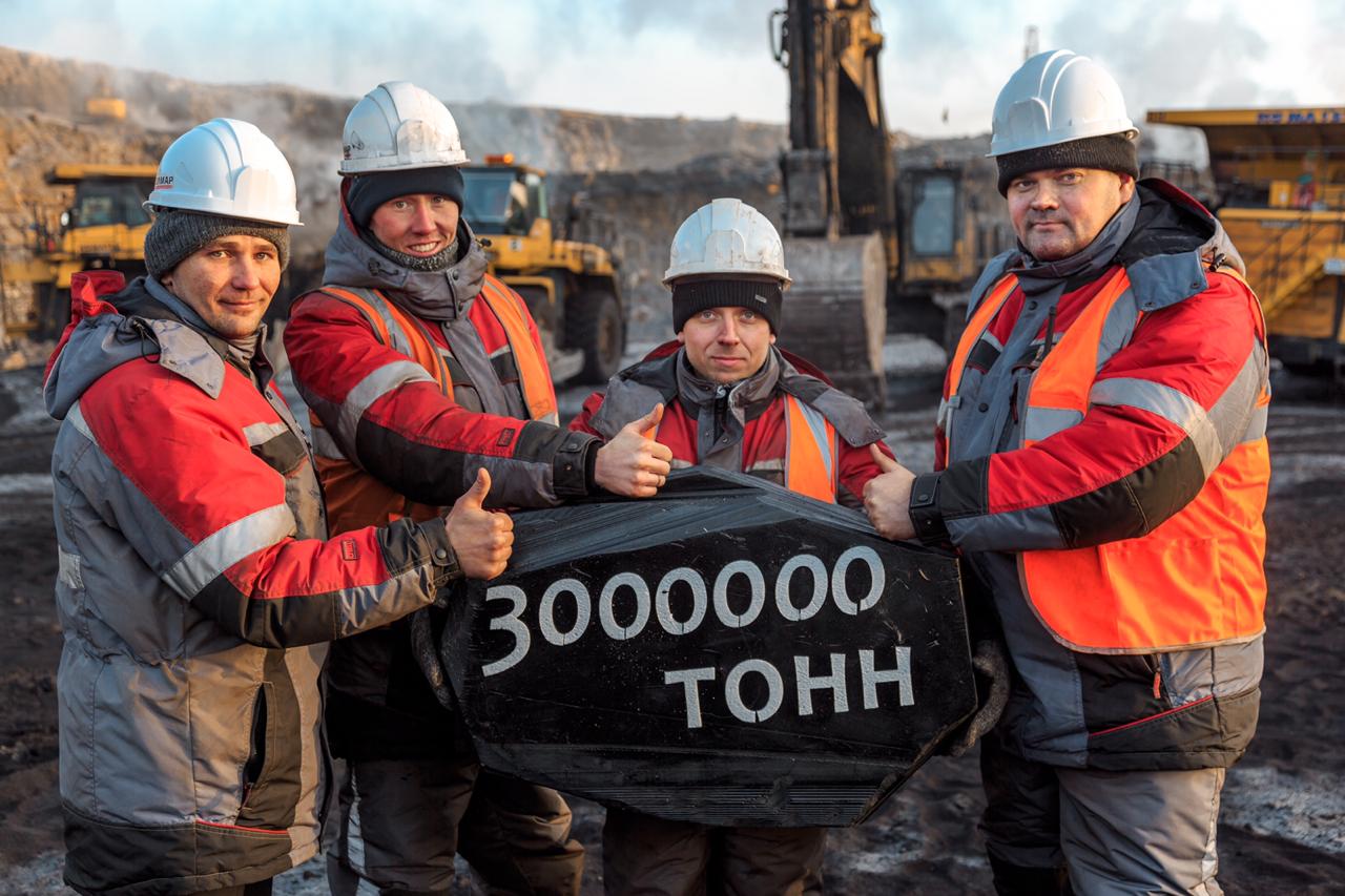 ОГР ГОК «Инаглинский» бьет рекорд по добыче угля!