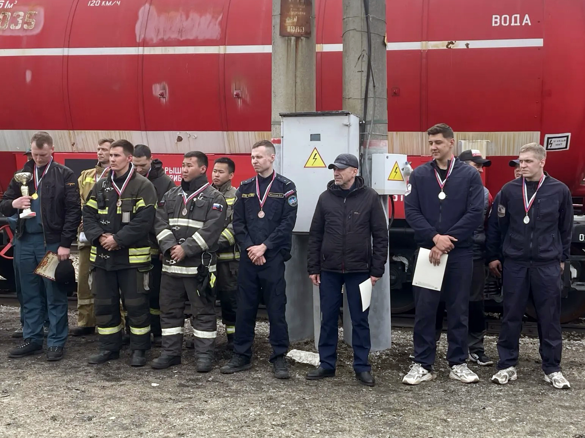 ОГНЕБОРЦЫ КОМПАНИИ «КОЛМАР» ВЗЯЛИ «СЕРЕБРО» НА СОРЕВНОВАНИЯХ 