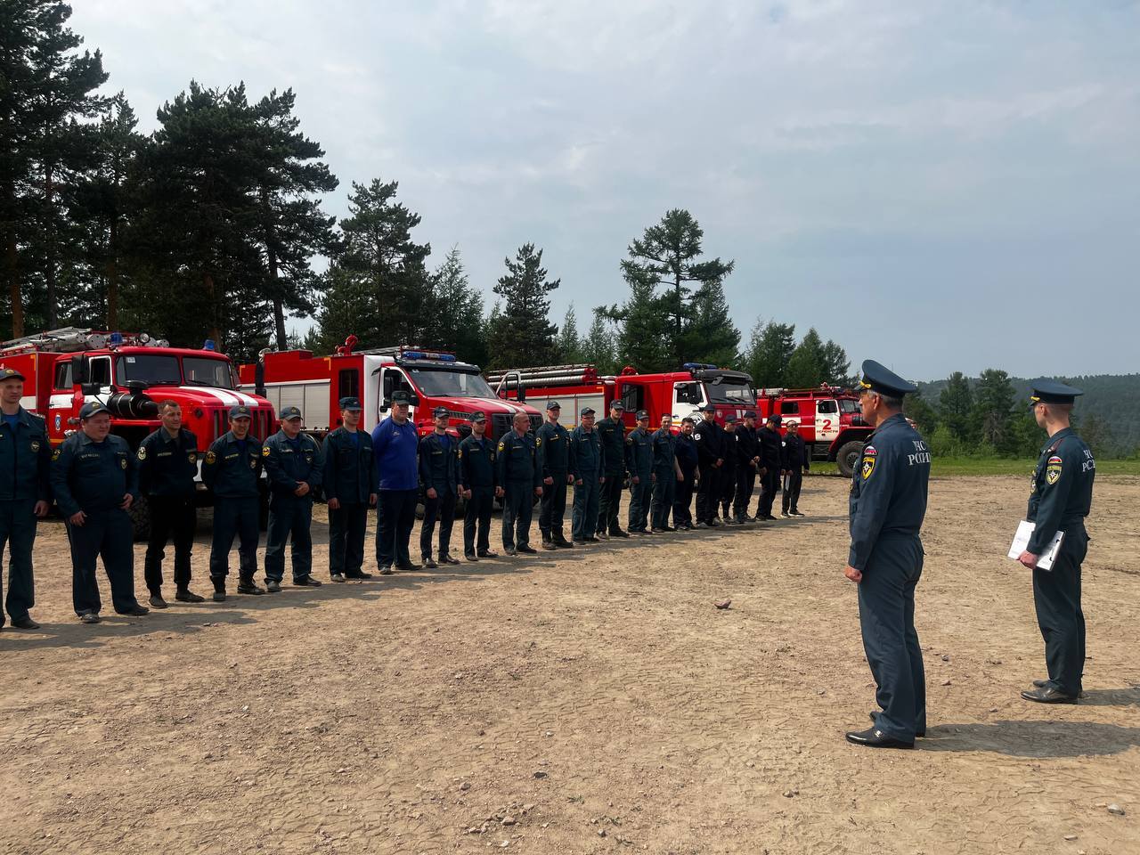 ПОЖАРНЫЕ ГОК «ДЕНИСОВСКИЙ» ПОКАЗАЛИ ВЫСОКИЙ УРОВЕНЬ ПОДГОТОВКИ